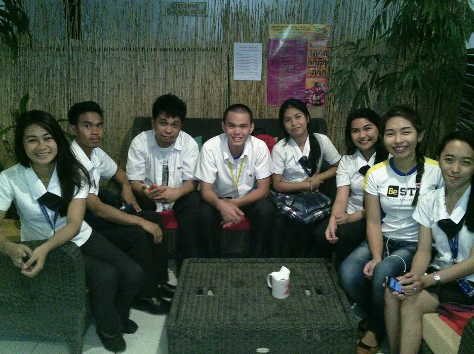 Pizza with some of my Information Technology friends.