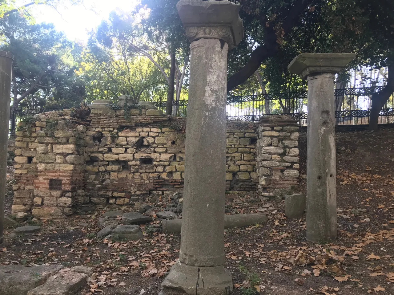 Roman Ruins near the Column of the Goths