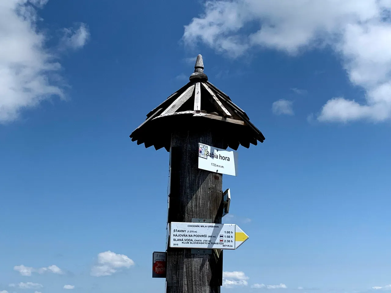 Babia Góra (Diablak) - wejście nr 2; godz. 13:35