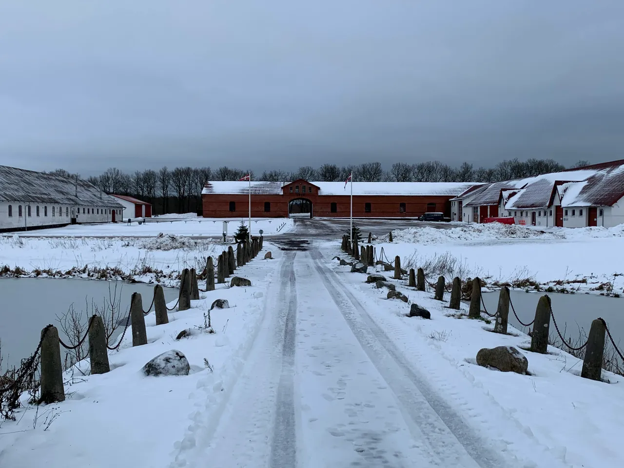 Farm buiding of Sæbygaard, now a golf club