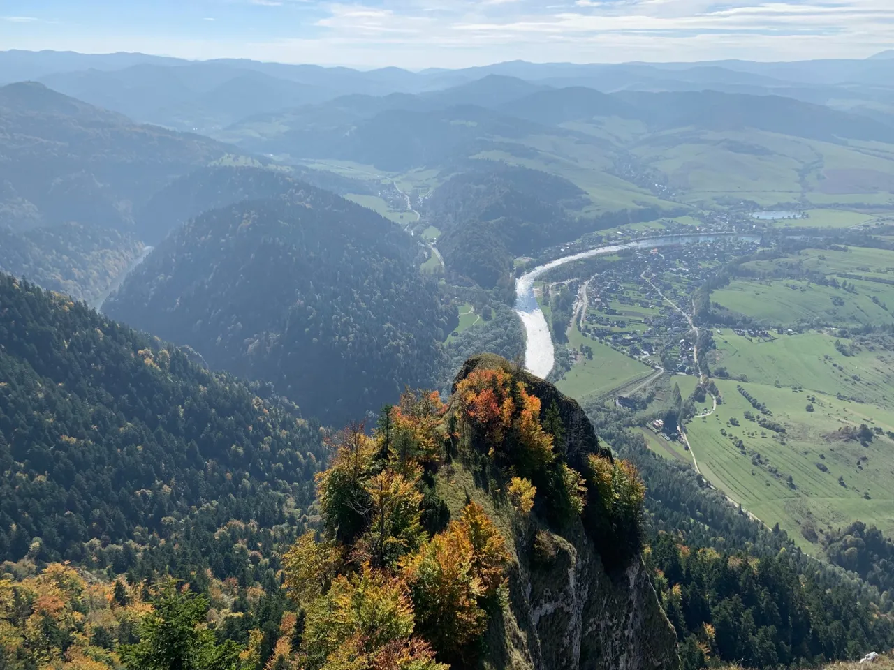 Widok z Trzech Koron