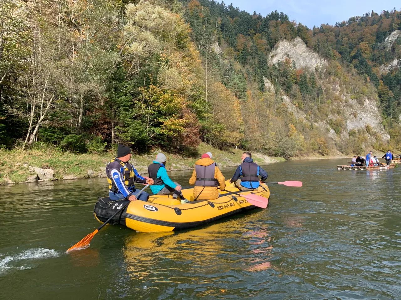 Adventure rafting