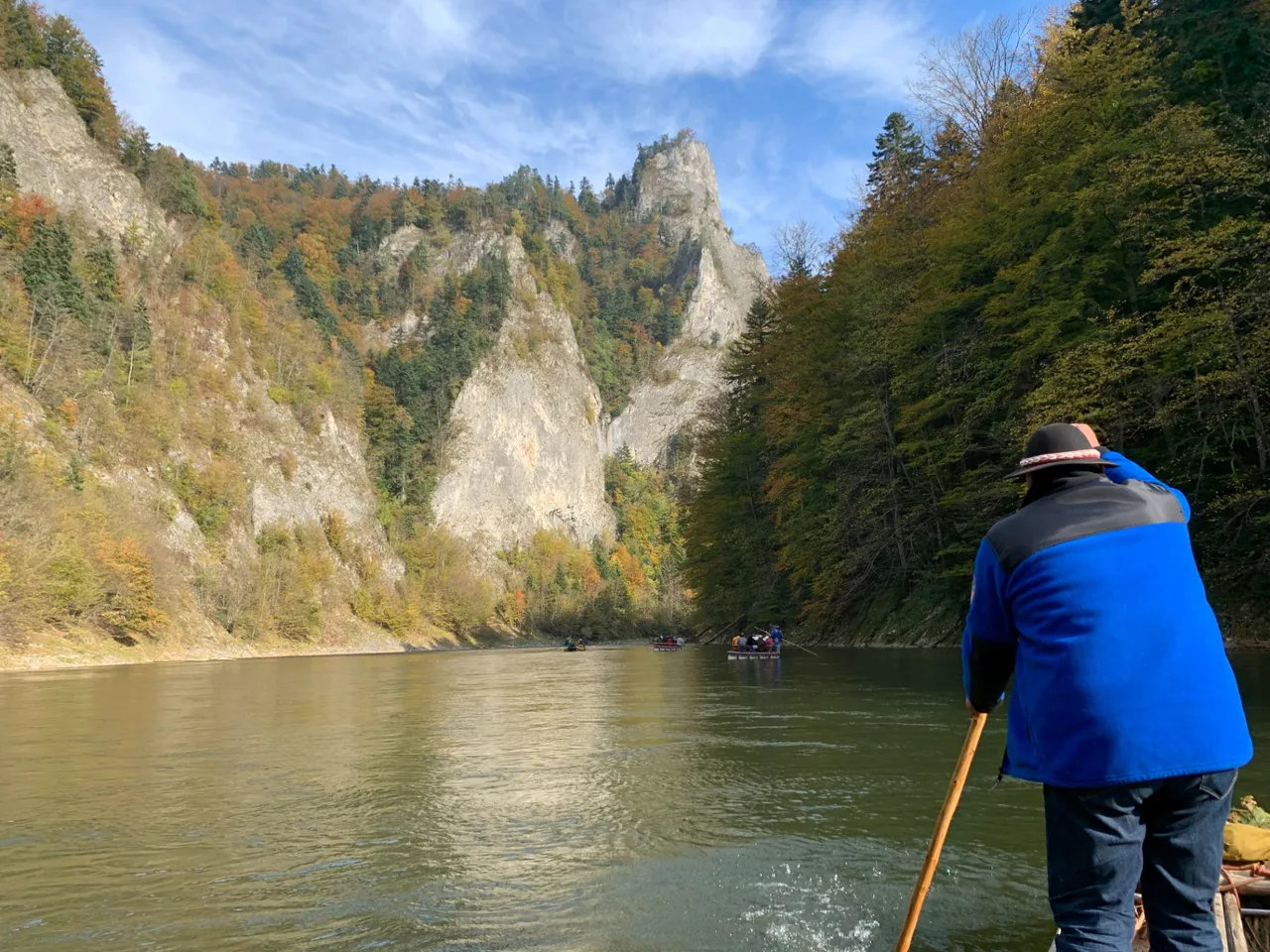 Rafting the traditional way