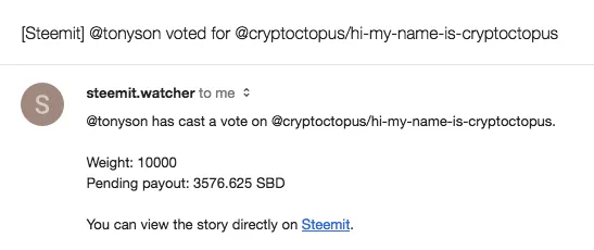 Steemit Email Notifications