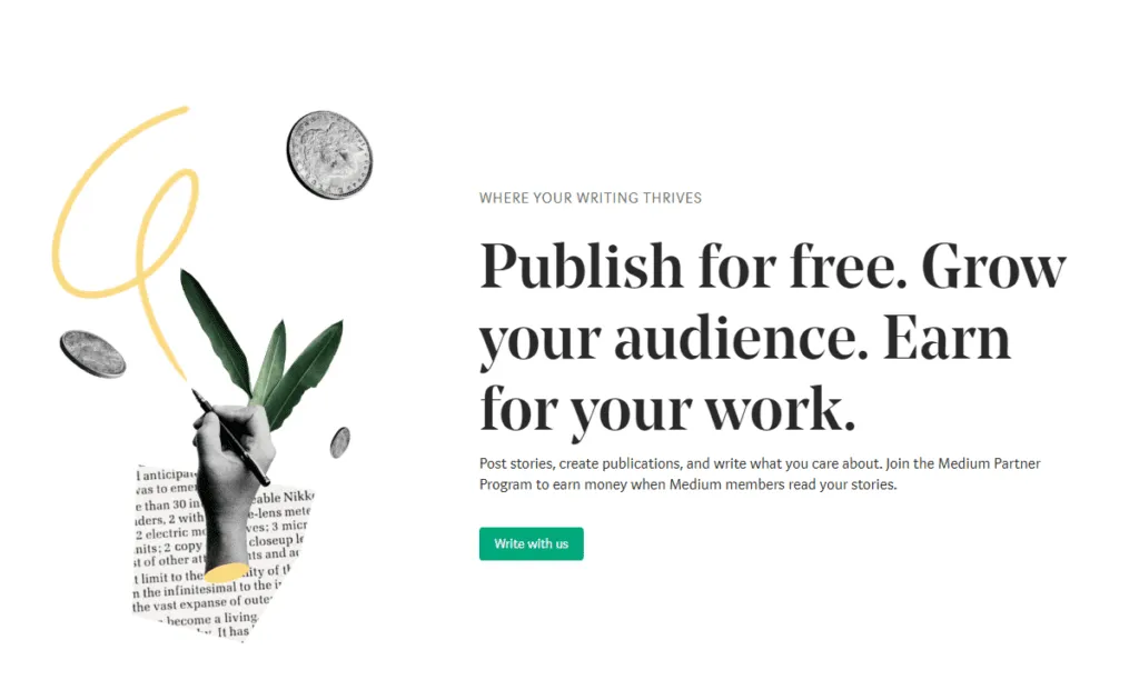 make money on medium by writing