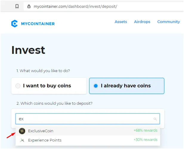 MyCointainer