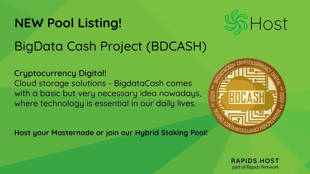 Rapids.Host BDCASH