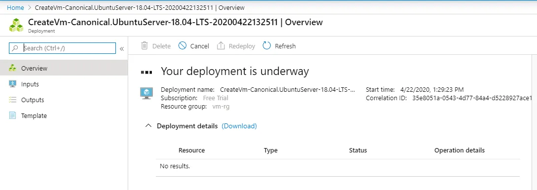 Azure Create Step 9