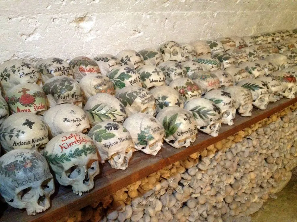 Berhaus / Charnel house / ossuary, Hallstatt, Austria