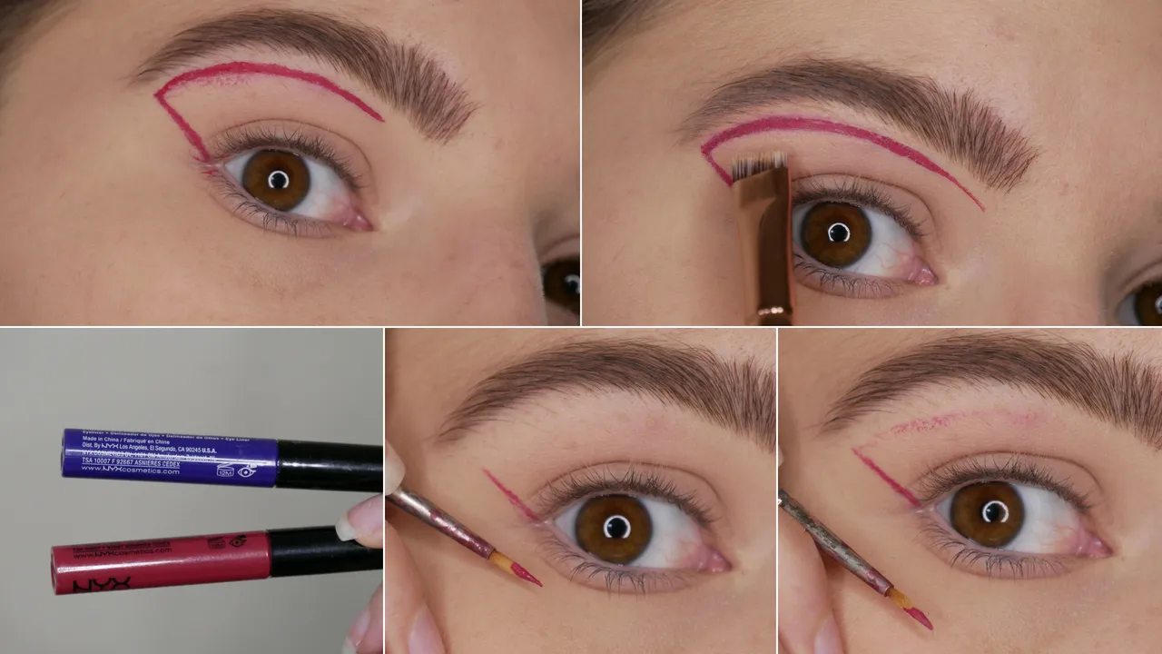 Graphic Eye Makeup Look-red liquid liner-melissavandijkmakeuptutorials.png