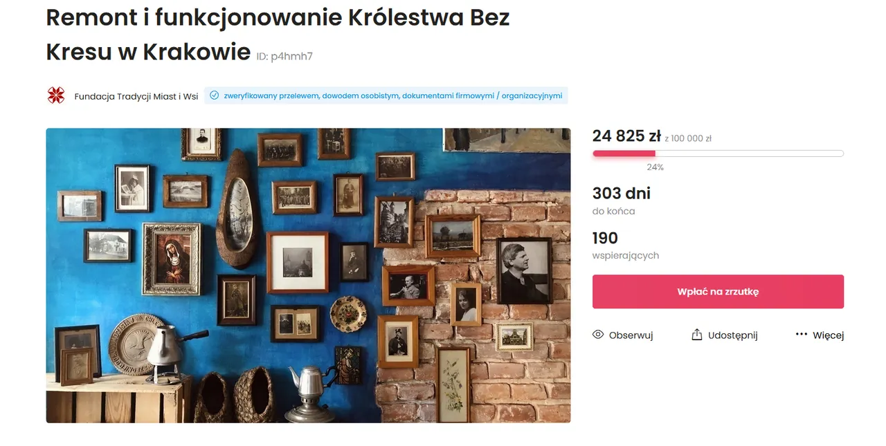 Screenshot_20200827 Remont i funkcjonowanie Królestwa Bez Kresu w Krakowie zrzutka pl.png