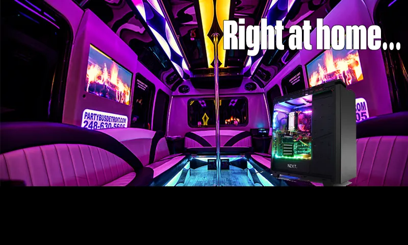 Lan Party Bus