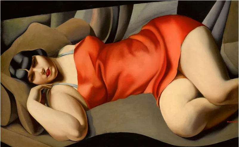 La Tunique Rose, 1927 by Tamara de Lempicka