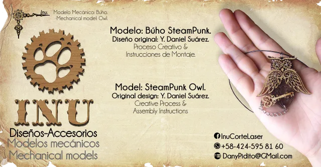 Cover Steemit Búho SteamPunk.png