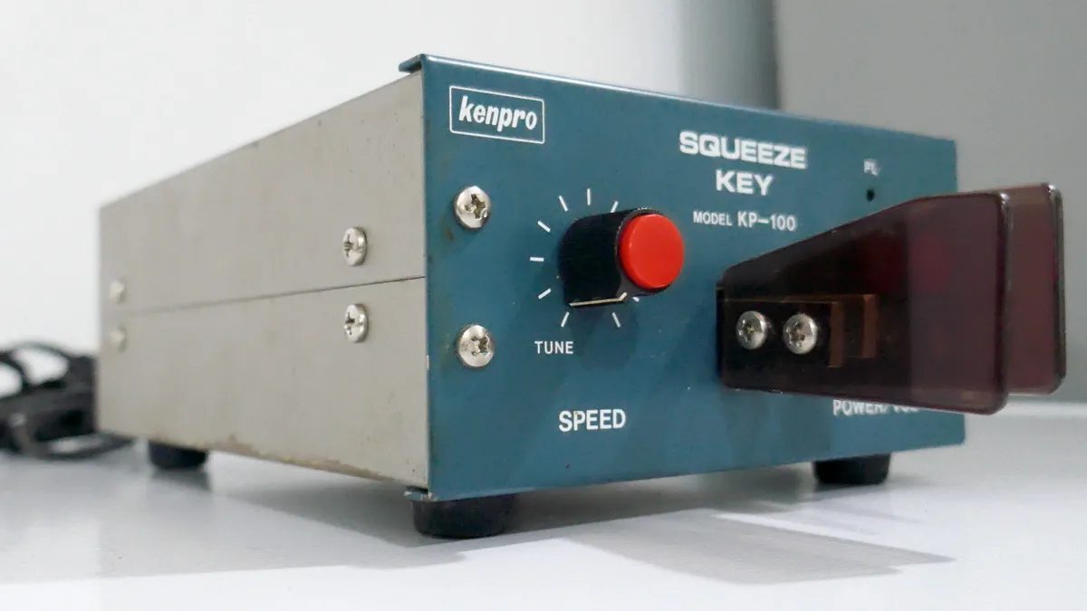 KENPRO SPUEEZE KEY KP-100 モールス符号練習機　横打ち Yahoo!オークション -「ケンプロ kp-100」(アマチュア無線) の