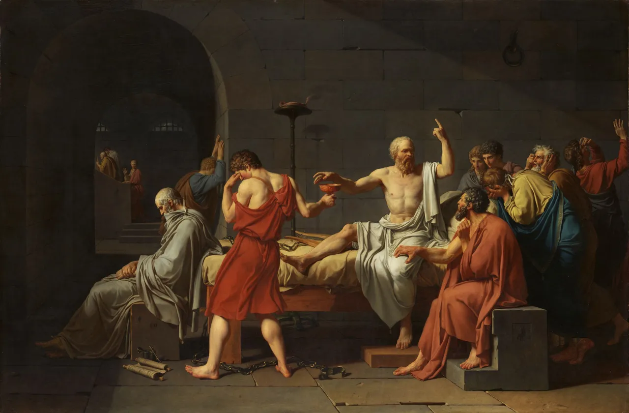David_-_The_Death_of_Socrates jaques louis daved metropolitan museaum of art publid.jpg
