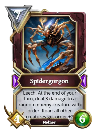 The answer to the popular question "What if Demogorgon was printed in the Divine Order set?"