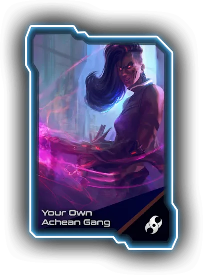This is one of the upgraded contract display for Achean Gangs.