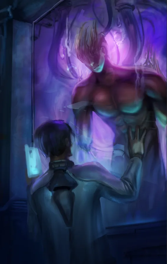 The universe of 2325 is already immense and deserves more care and "creative propulsion". Art by Art_eto.