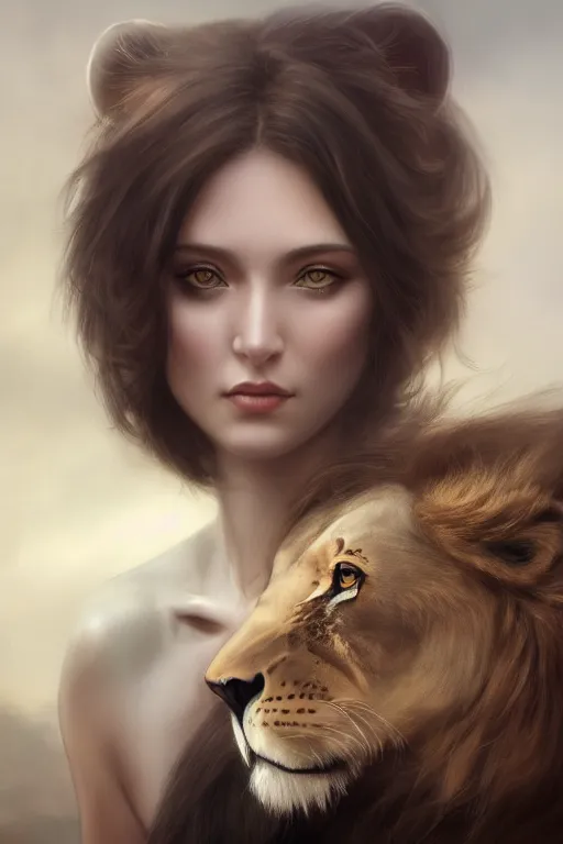 holoz0r_woman_and_her_pet_lion_by_Charlie_Bowater_Pre-Raphaelit_a6e6a677-0852-4508-9baf-0b40b806f696.png