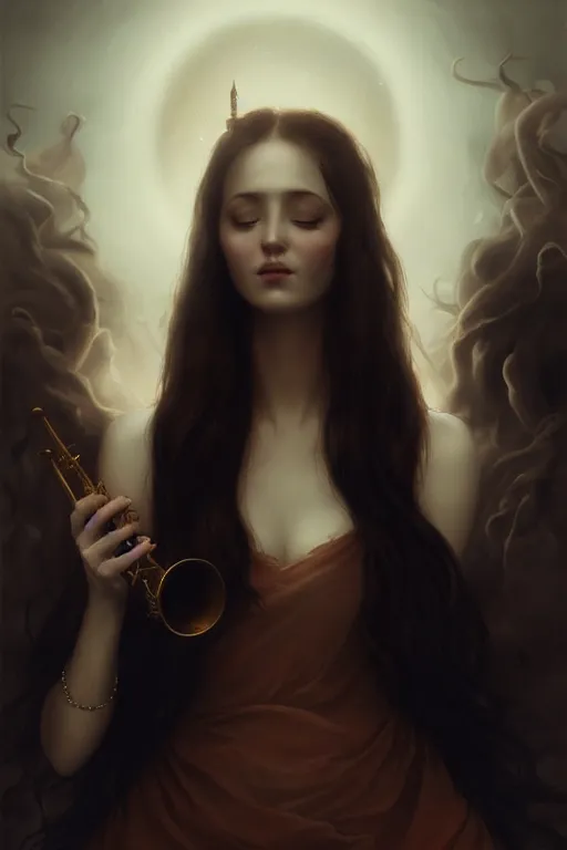 holoz0r_a_beautiful_woman_blowing_a_horn_overlooking_the_raptur_6ef26174-8583-44b4-b47b-752e5a286724.png