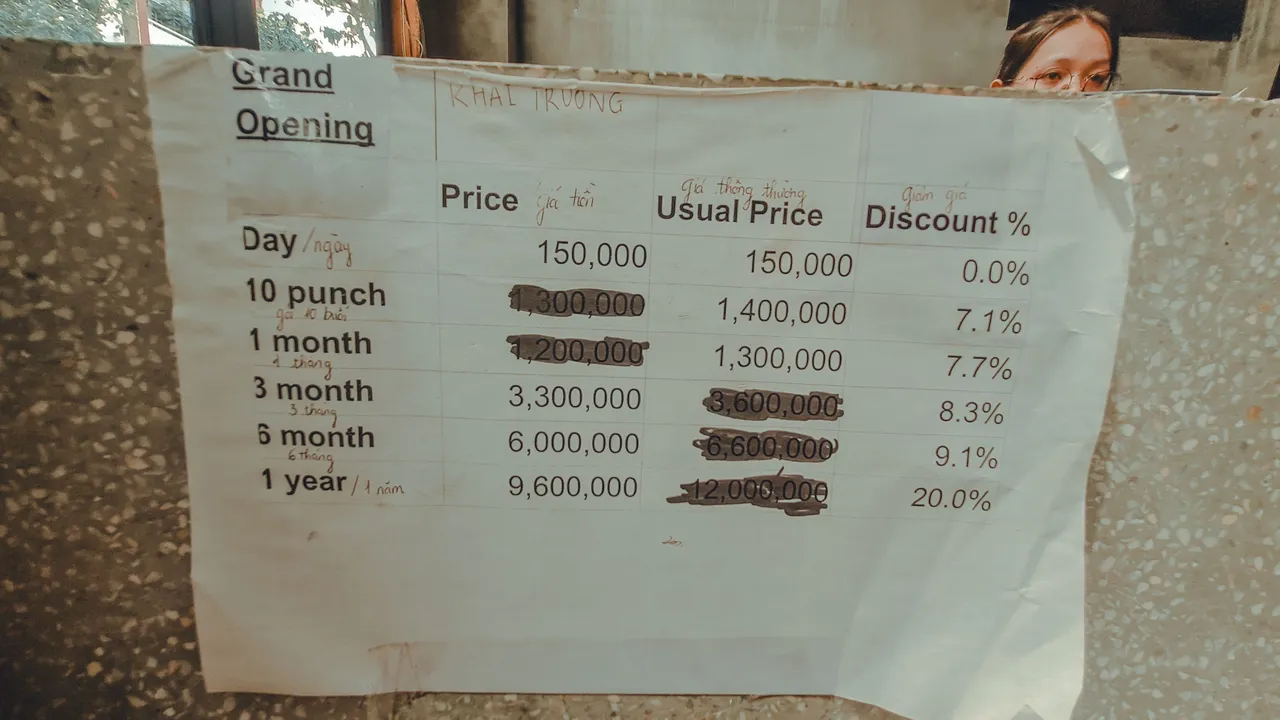 Price List