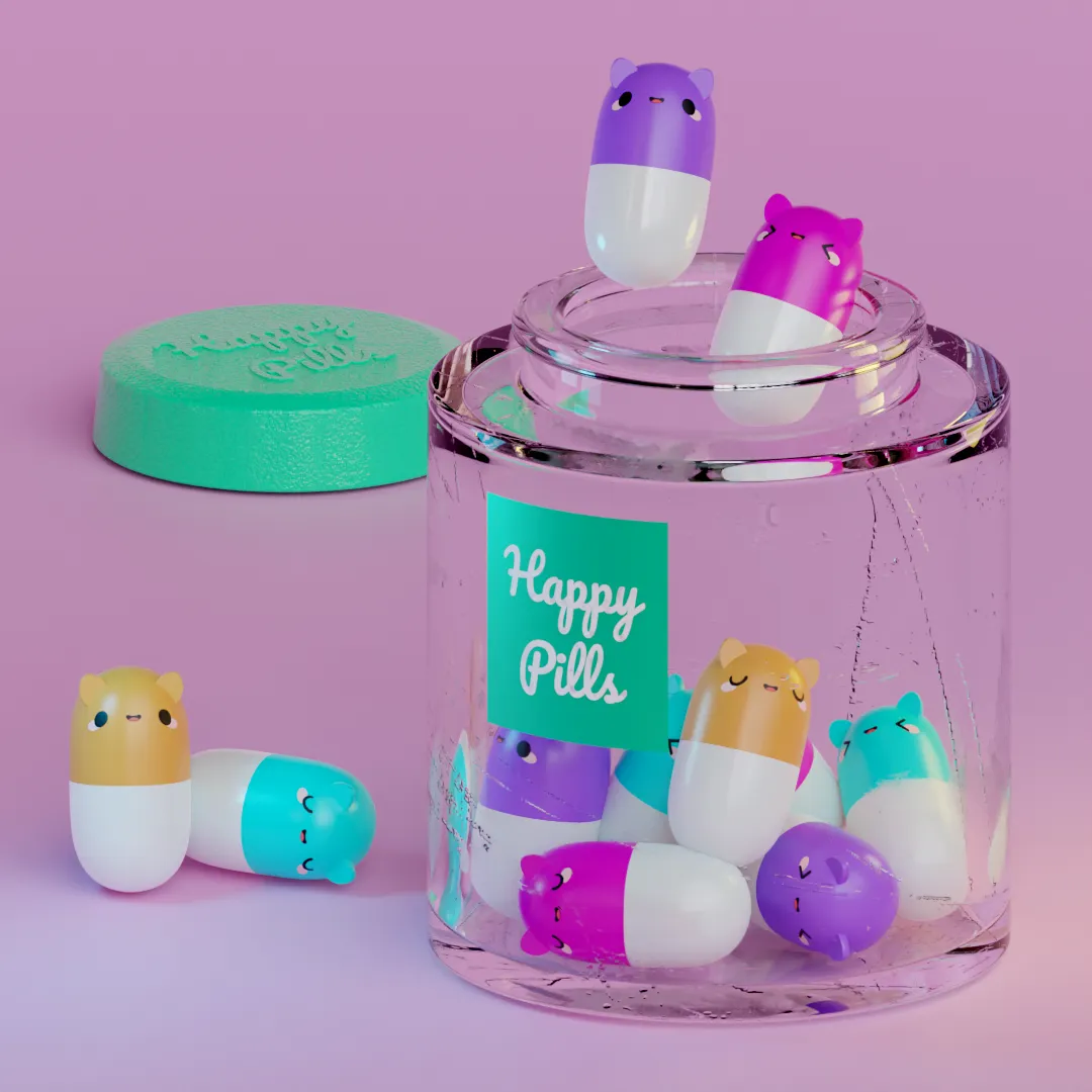 Happy Pills by Fabi Yamada