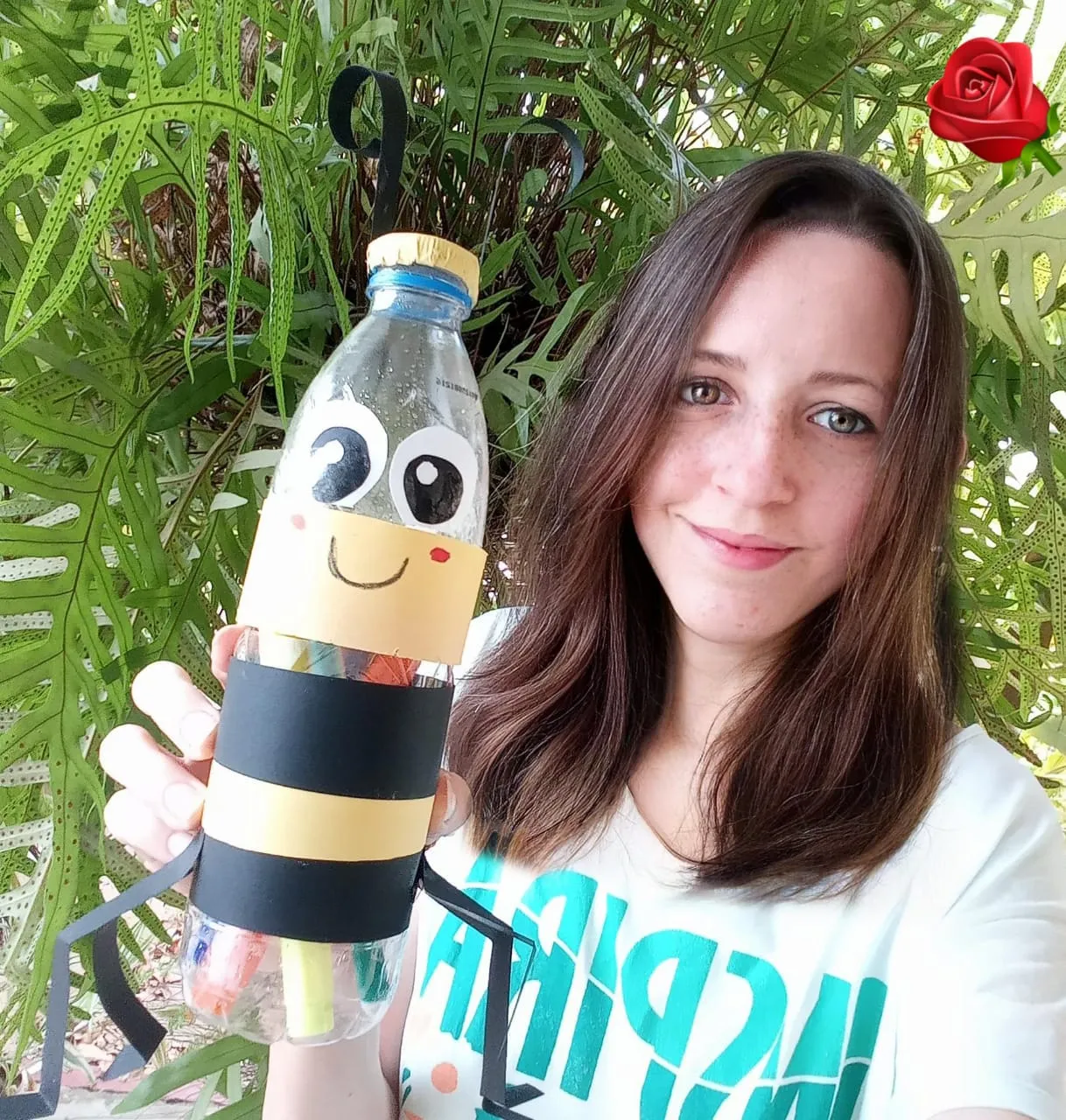 Pencil holder bee 🐝/Abejita porta  lápices 🐝