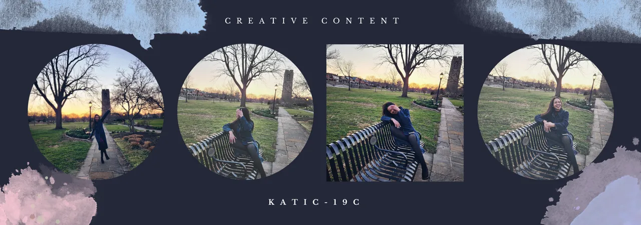 Celeste Grisáceo Fotos Dentro de Círculos Banner para Tumblr.png
