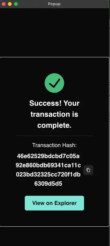 Confirm Transaction 2