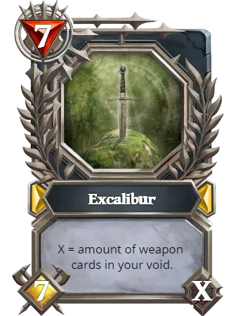 A random card generated with gucustom.cards