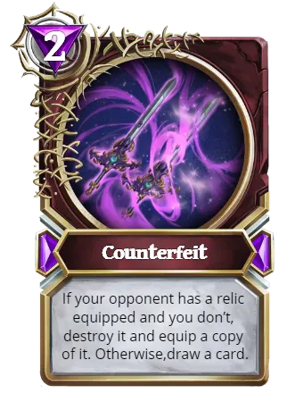 The buffed Counterfeit