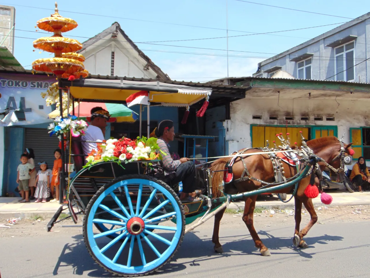 A blend of Javanese and Balinese decoration