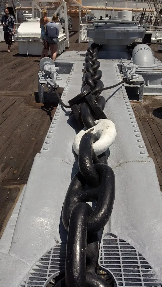Now that's a thick chain!