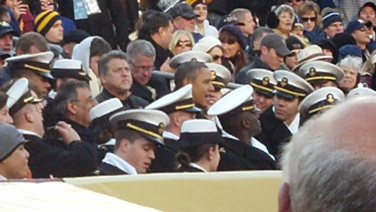All the hats made him easier to spot