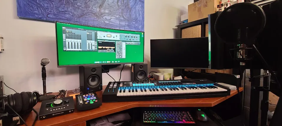 My current minimalist recording setup