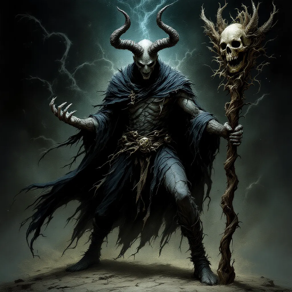Thaddius Brood by Stable Diffusion, prompt with original image, lore and image production guidelines