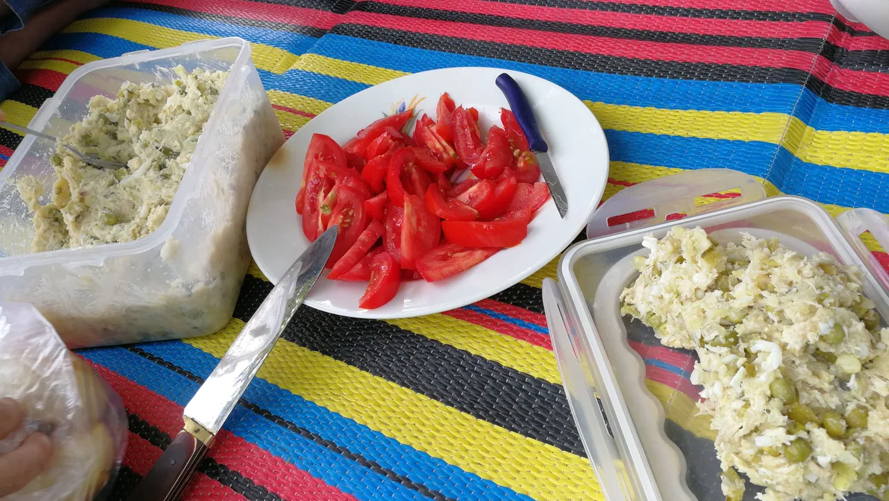 delicious food made by my sister