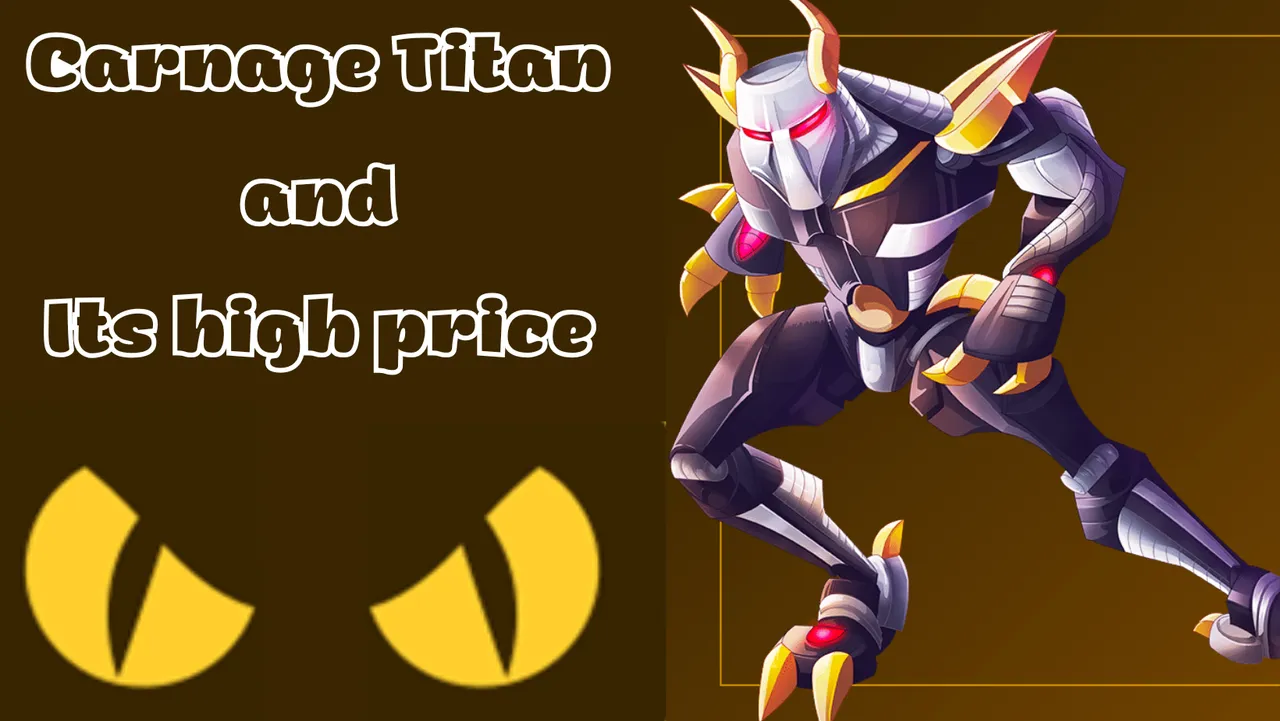 Carnage Titan and its high price.png