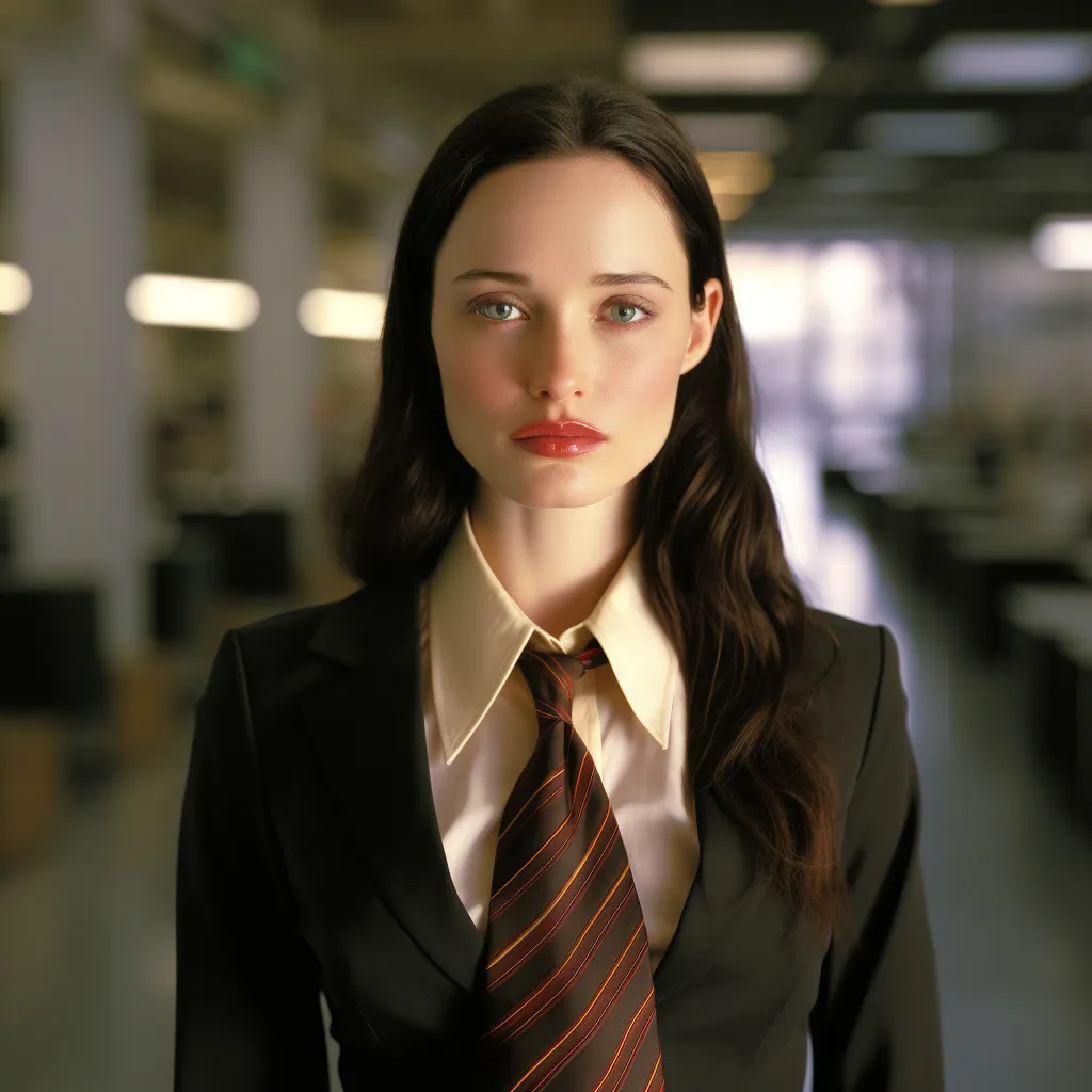 dudebarelyknows_an_actress_wearing_a_tie_loosely_in_the_style_o_1daf2536-9c11-40a0-85ea-4392896139eb.png
