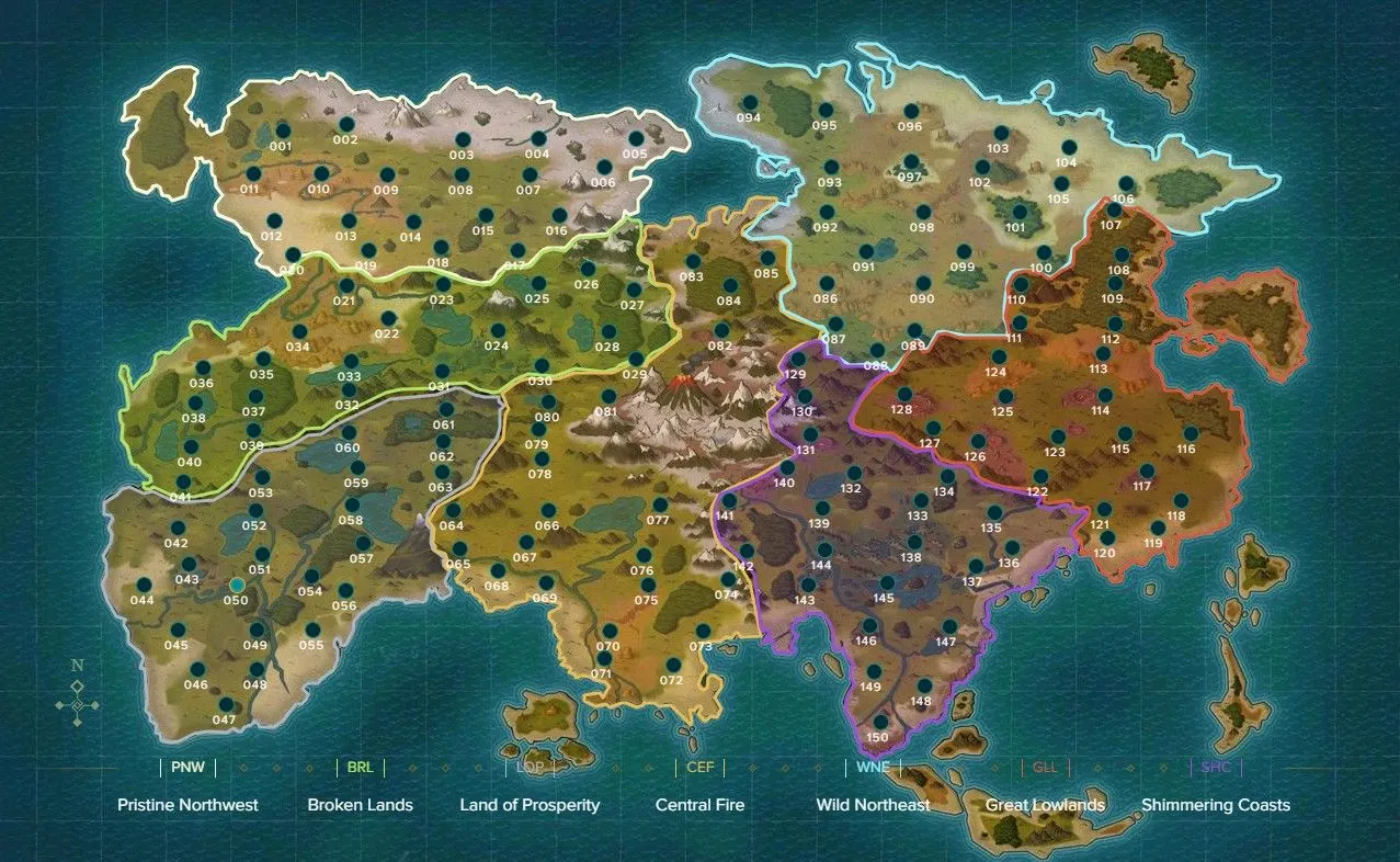 Map of Praetoria
