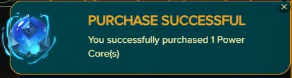 Buying a power core