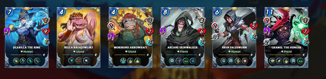 My initial Conclave Arcana lineup