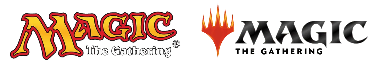 Magic The Gathering logos by Wizards of the Coast
