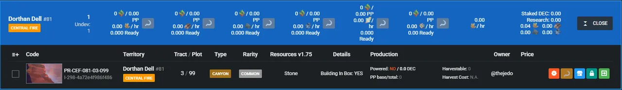 Screenshot from peakmonsters.com after the purchase