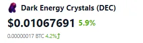 https://www.coingecko.com/en/coins/dark-energy-crystals/usd