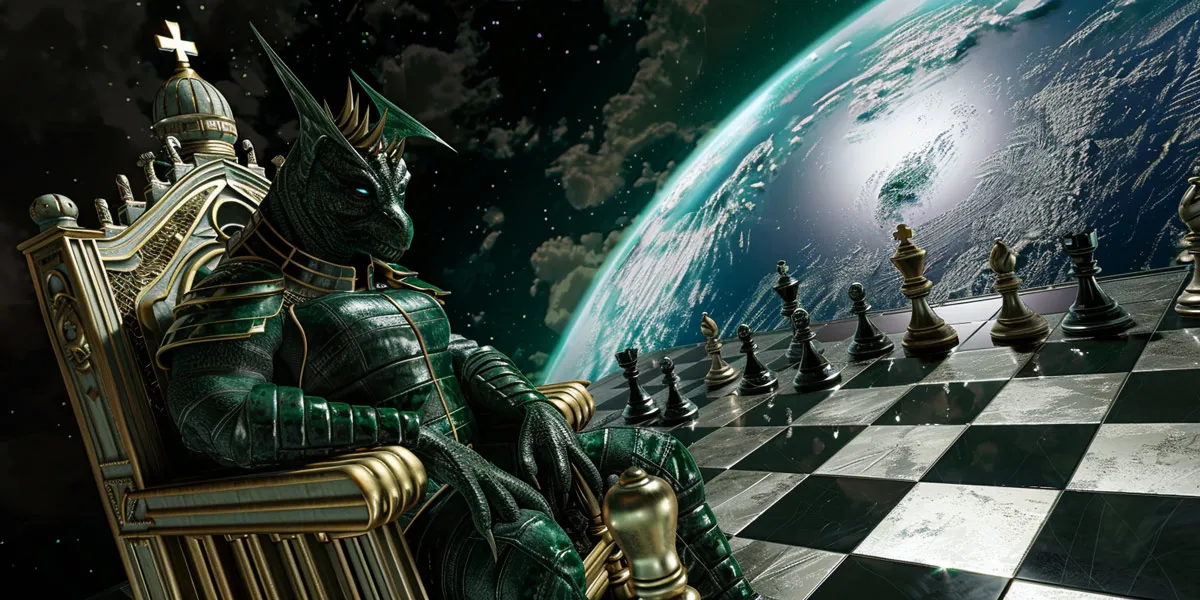 Cosmic Chess 01 - Fiction Story by Krisz Rokk