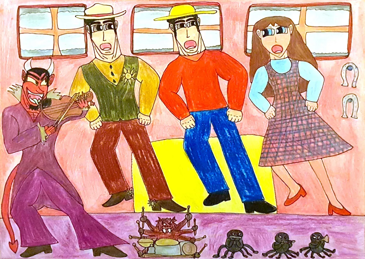 Barnyard Line-Dancing from the Abyss.jpg