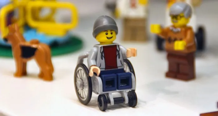 lego wheelchair