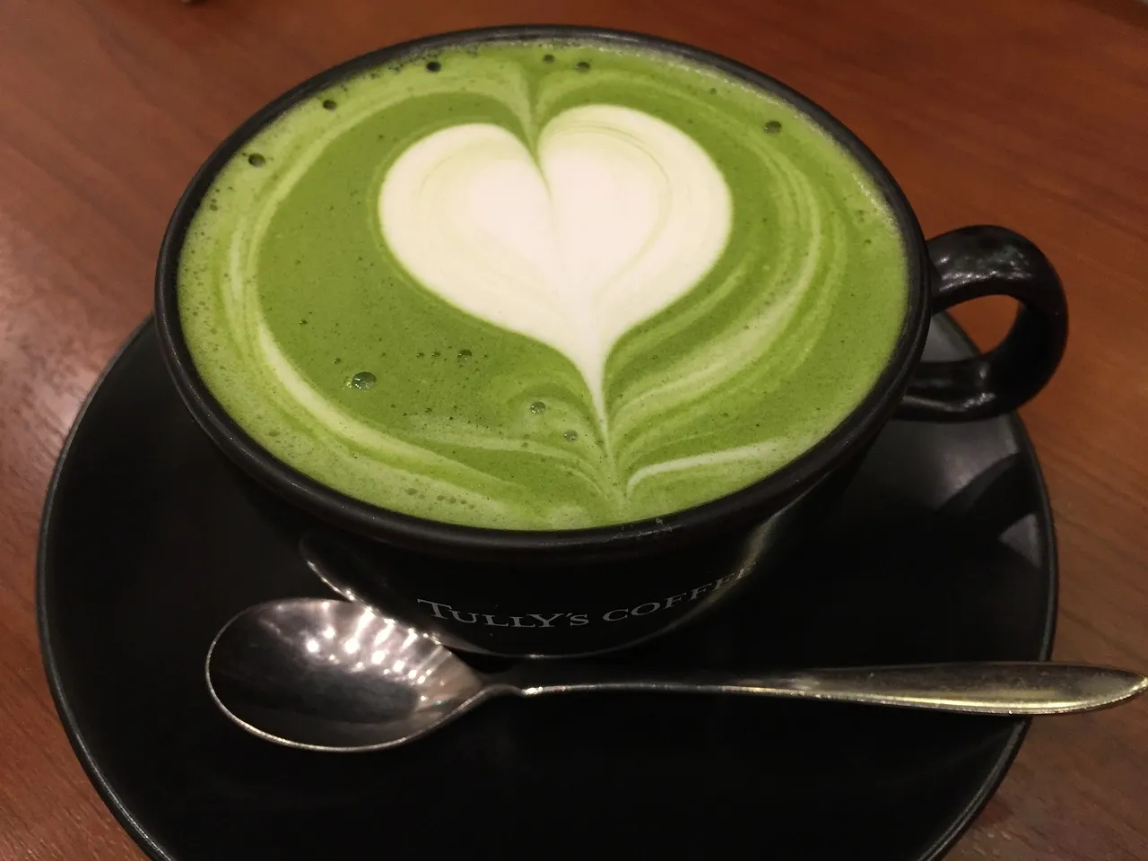 Matcha Latte. Photo by hoyas